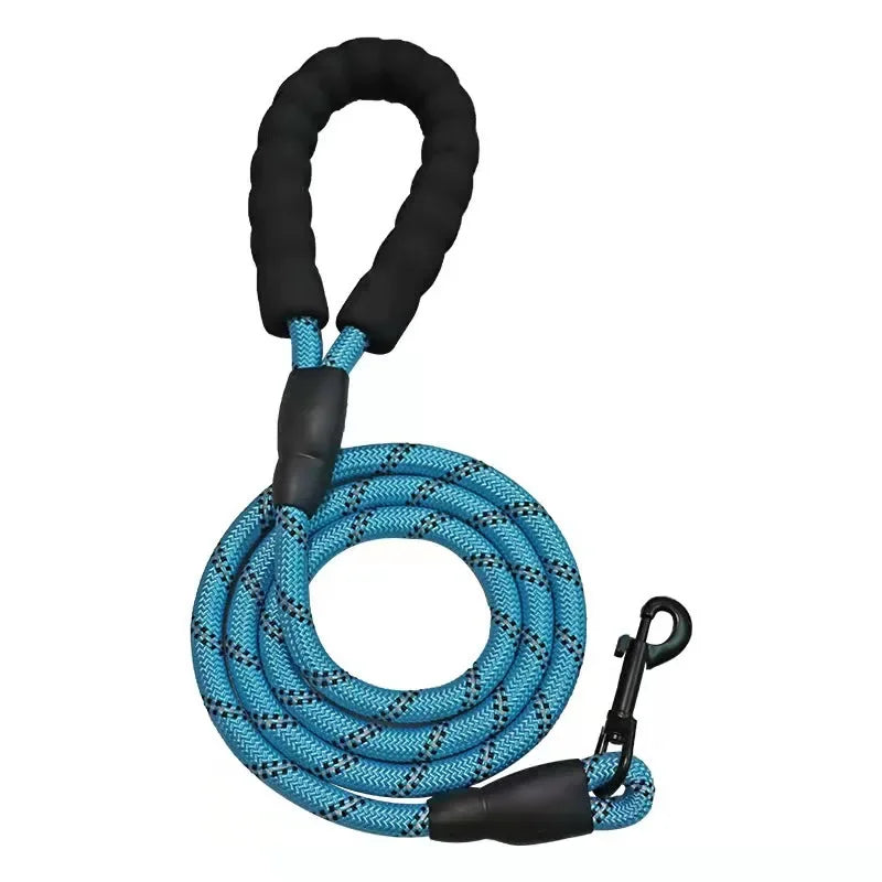 Guinzaglio Riflettente in Nylon Rinforzato per Cani – Resistente e Sicuro (Taglia Piccola, Media, Grande)en Retriever