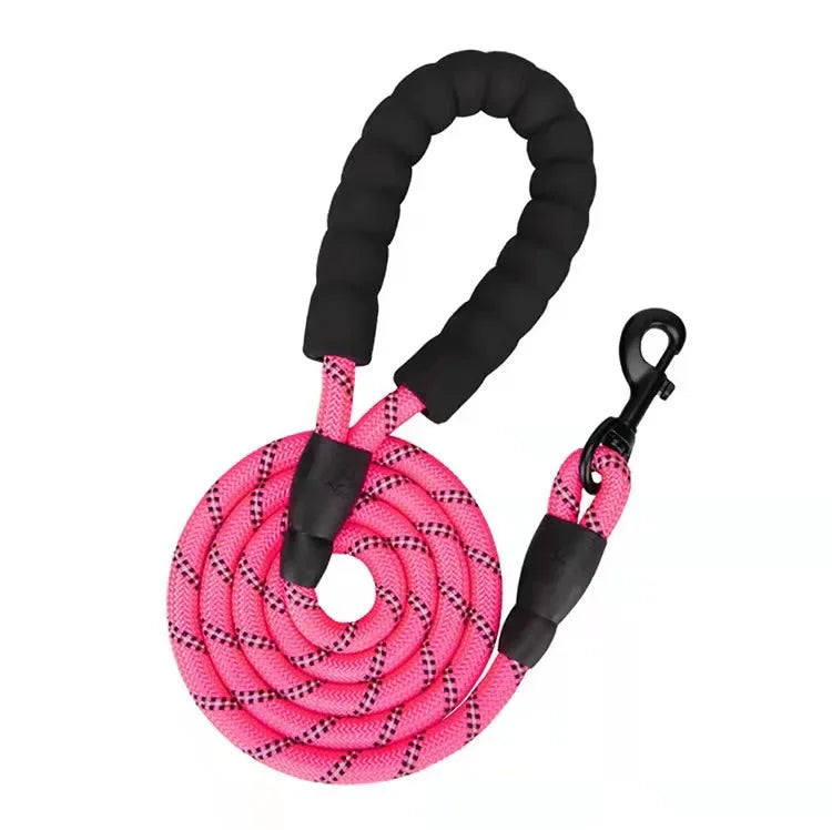 Guinzaglio Riflettente in Nylon Rinforzato per Cani – Resistente e Sicuro (Taglia Piccola, Media, Grande)en Retriever