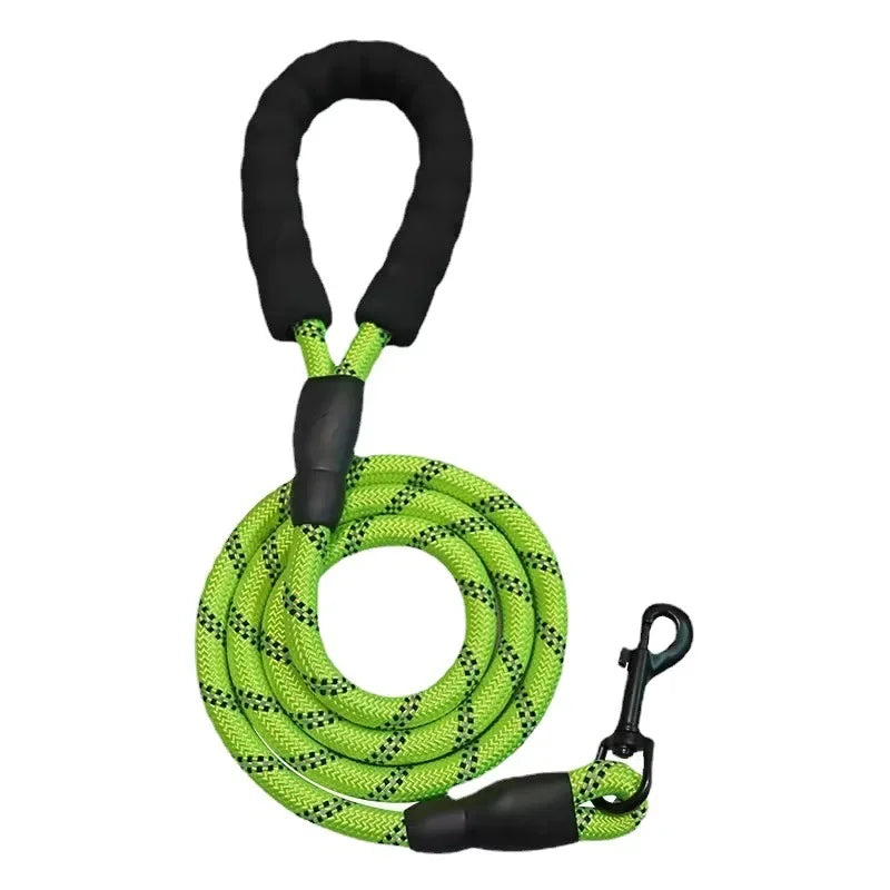 Guinzaglio Riflettente in Nylon Rinforzato per Cani – Resistente e Sicuro (Taglia Piccola, Media, Grande)en Retriever