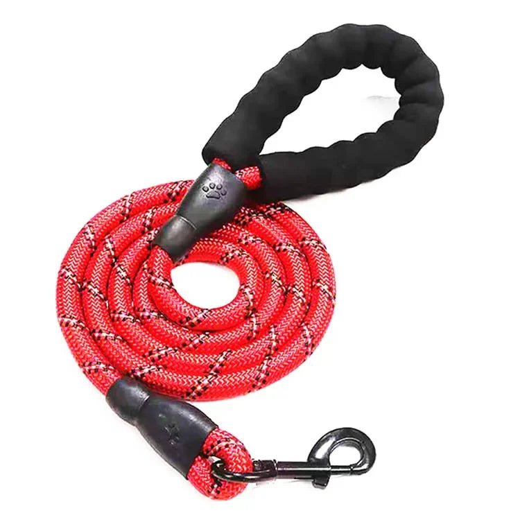 Guinzaglio Riflettente in Nylon Rinforzato per Cani – Resistente e Sicuro (Taglia Piccola, Media, Grande)en Retriever