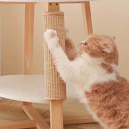 Tappetino Graffi per Gatti in Sisal Naturale – Protegge Divani e Tappeti, Orizzontale da Pavimento