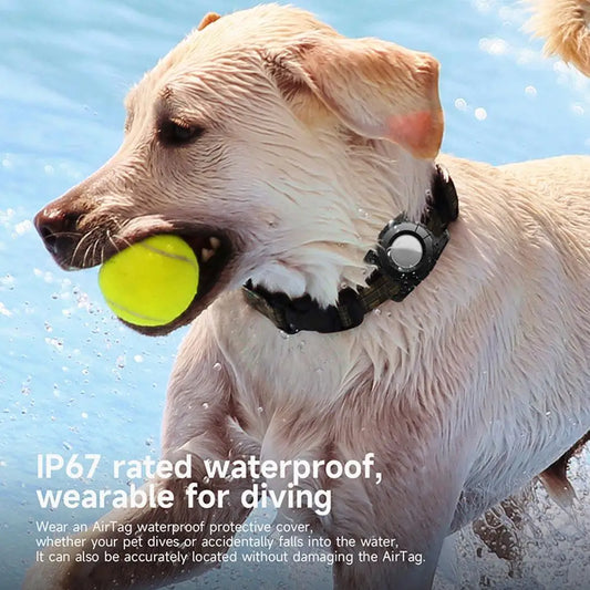 Custodia Impermeabile IP67 per Apple AirTag 🐾🔑 GPS Tracker per Cani, Gatti e Oggetti