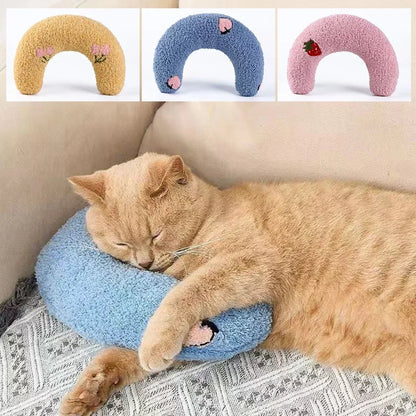 Cuscino per Cani e Gatti – Poggiatesta Morbido per Sonno Profondo di Cuccioli e Gattini