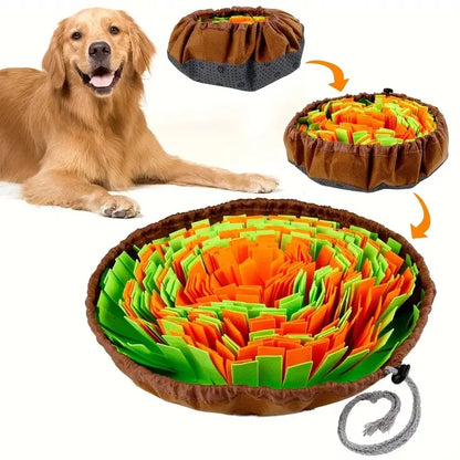 Tappetino Olfattivo per Cani – Gioco e Alimentazione Lenta, Lavabile e Pieghevole