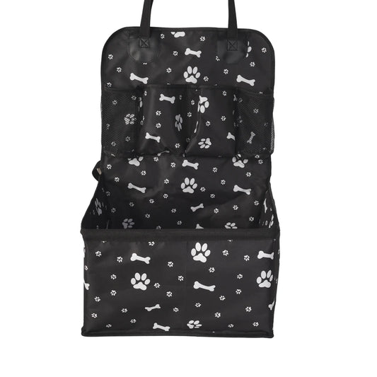 Seggiolino Auto per Cani – Resistente ai Graffi con Tasche Portaoggetti, Ideale per Cani Piccoli e Medi